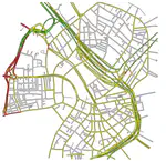Drawing Road Networks with Focus Regions